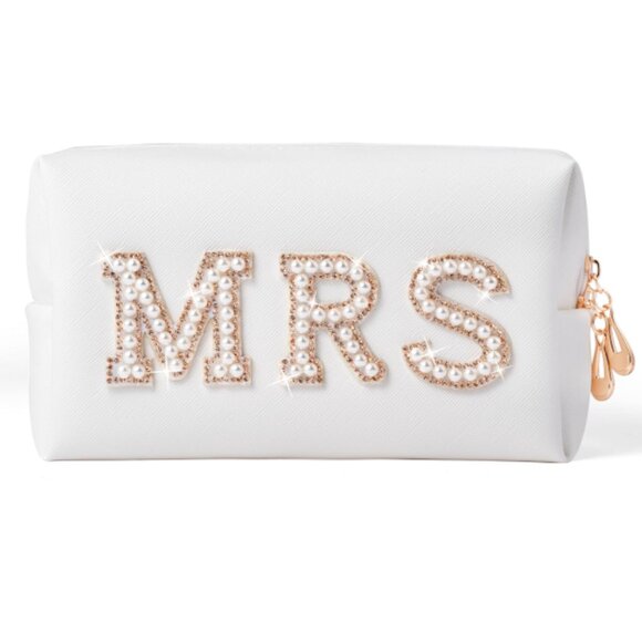 Chenille Letter Patch Bag "MRS" - Picture 3 of 15